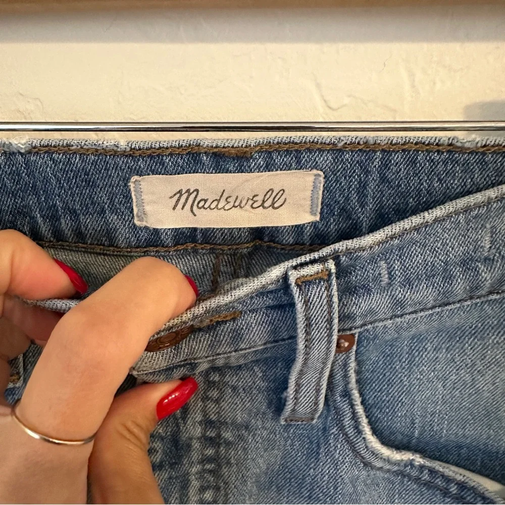 Madewell Classic Straight Jeans in‎ Meadowland Wash